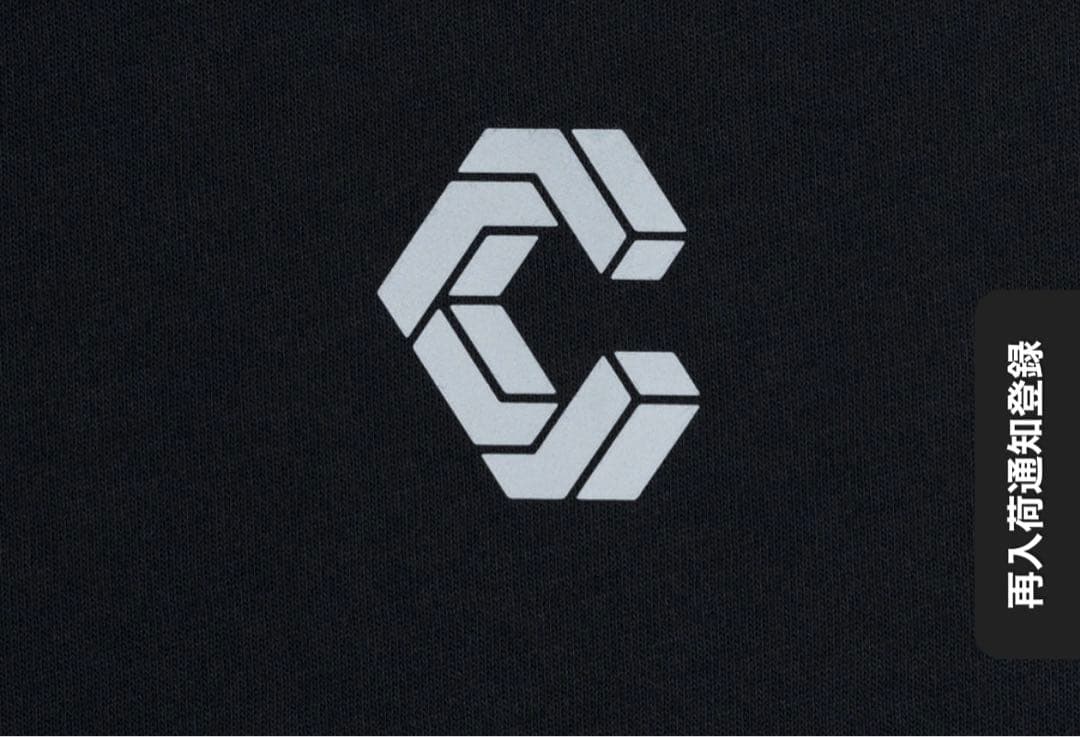 【新品即完】CRONOS REFLECT LINE SLEEVELESS S 黒