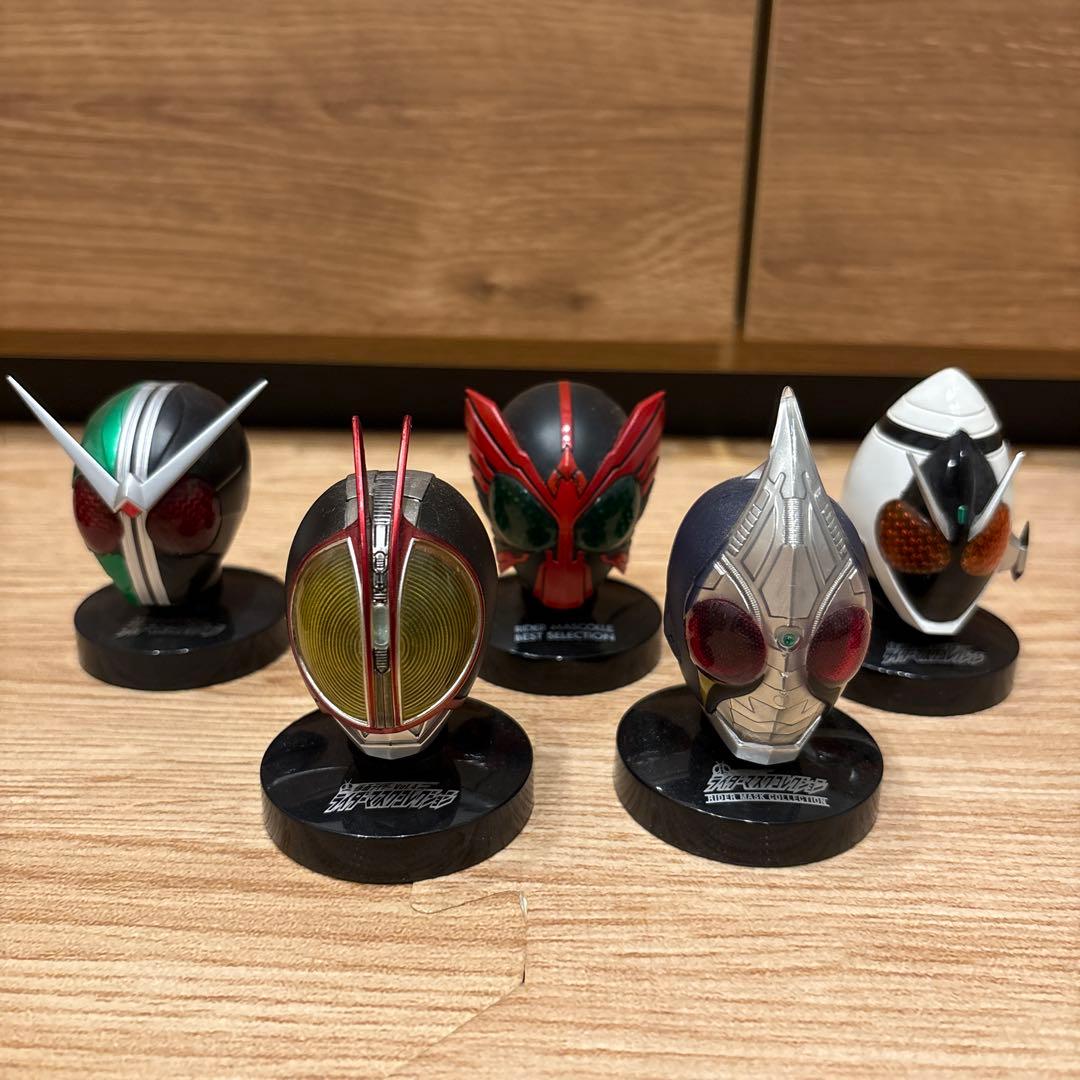 ライダーマスクコレクション　平成ライダーセット
