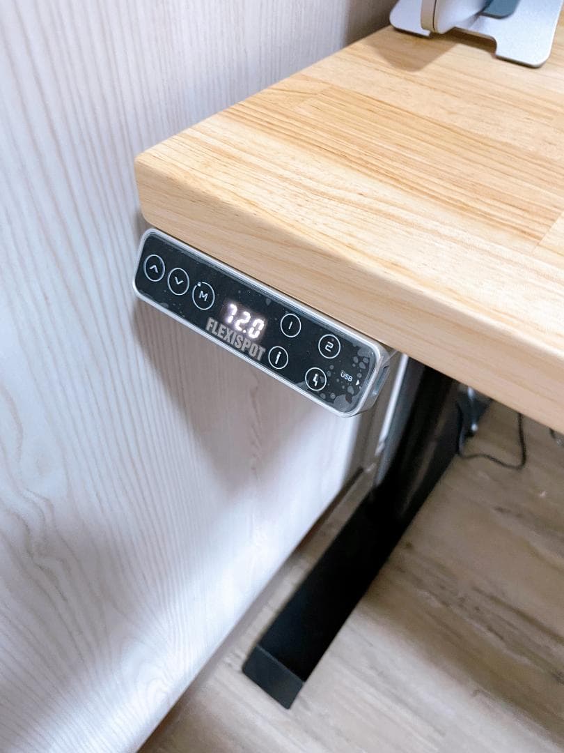 【FlexiSpot E8】電動昇降デスク ブラック PCデスク 高級 昇降式
