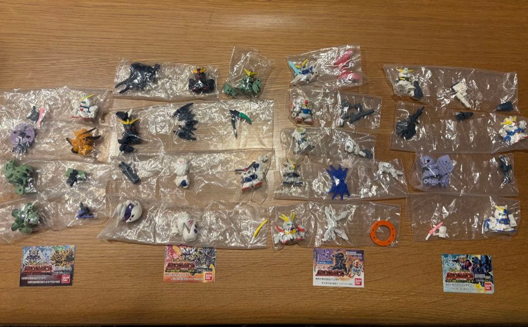 希少 レア　SDガンダムバインド１、４、５、６　まとめ売り１８体　ガチャ