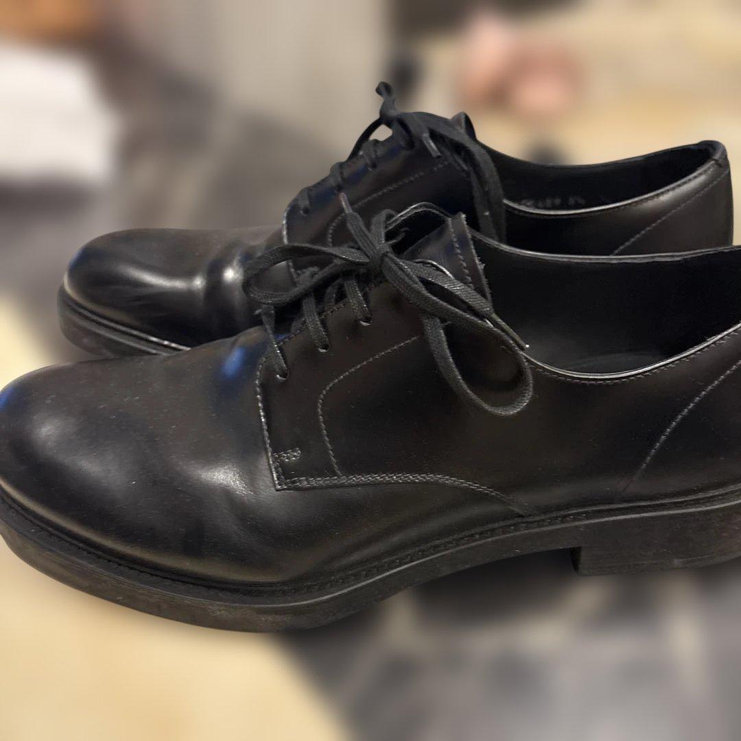 PRADA ブラック ドレスシューズ