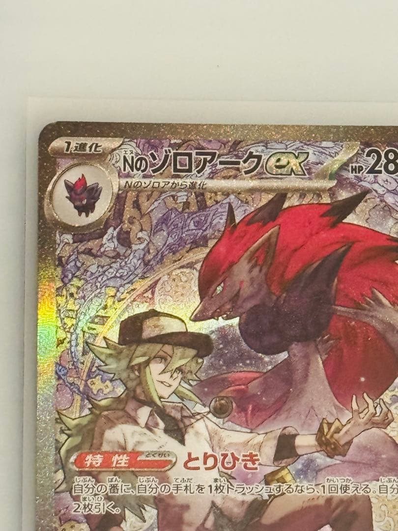ポケモンカード　Nのゾロアークex sar