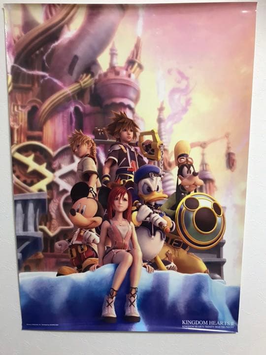 希少！キングダムハーツ2 マスターピース　販促ポスター　KHポスター 4