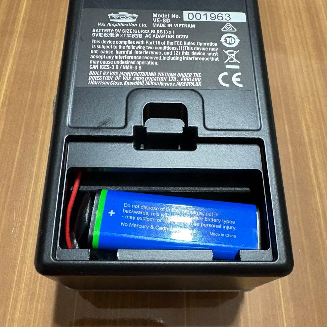 VOX SILK DRIVE Nutubeオーバードライブ