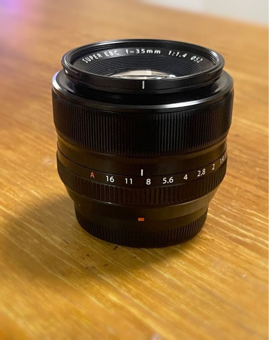 美品フジフイルム FUJIFILM FUJINON XF 35mm F1.4 R