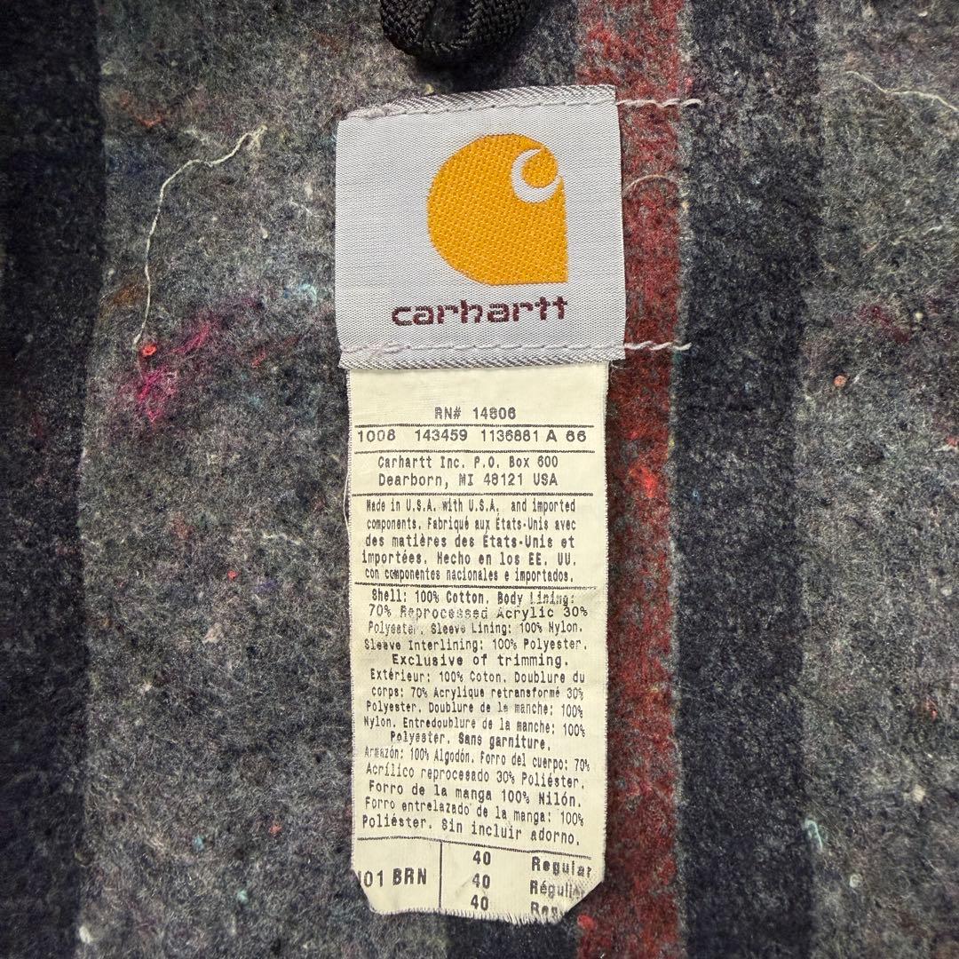 carhartt カーハート【M】00s デトロイトジャケット フェード 雰囲気