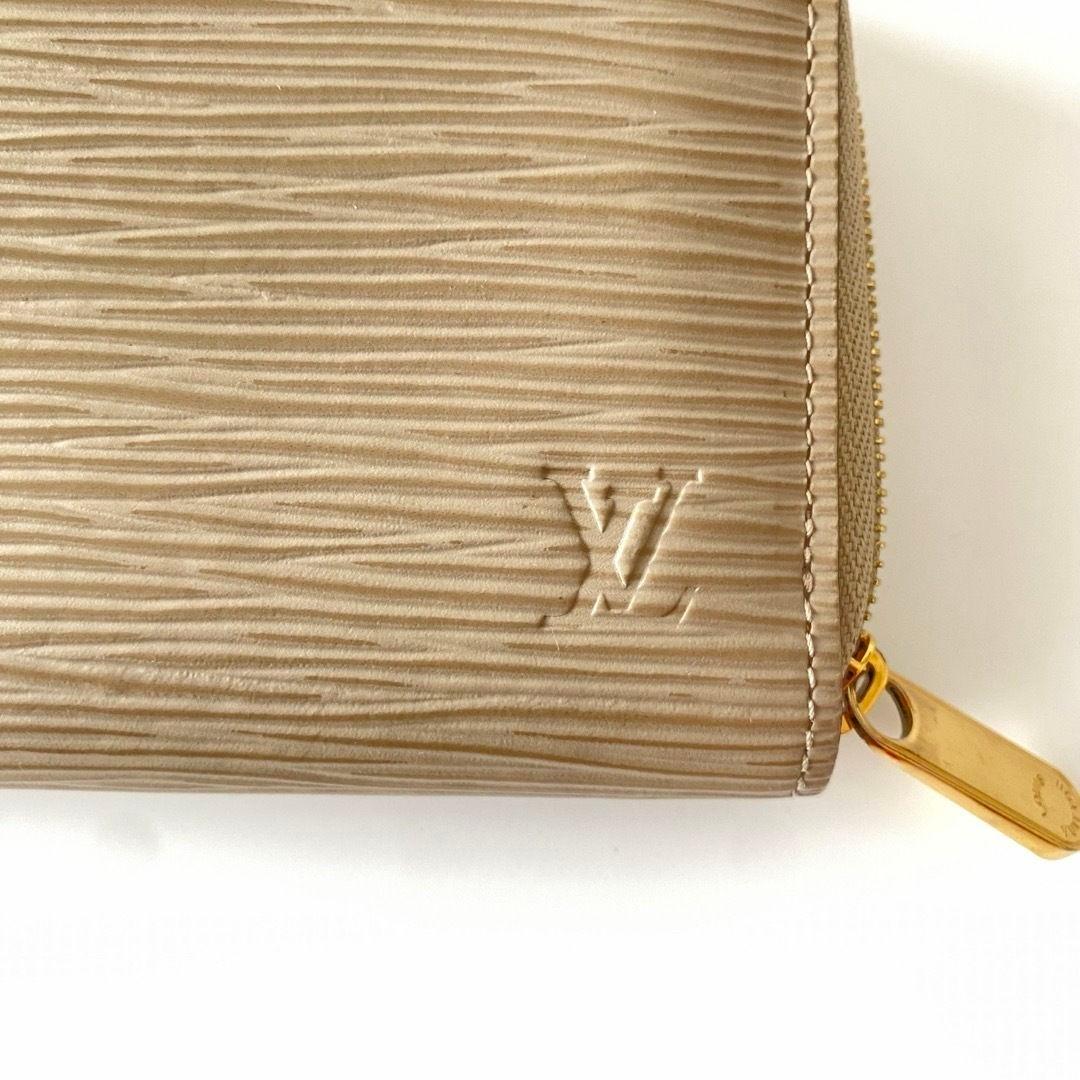【美品】LOUIS VUITTON ジッピー パース エピ ミニ財布