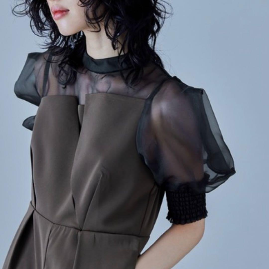 niana イレギュラーカッター オールインワン パンツドレス 結婚式 同窓会