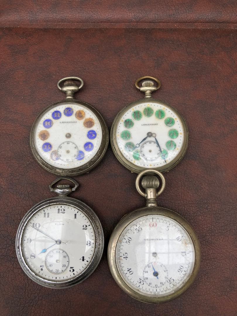 LANGENDORF 手巻きなどまとめて4点ジャンク(J048)