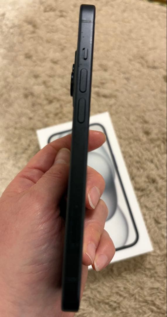 iPhone15NTMH3J/A SIMフリー128GB バッテリー容量100%