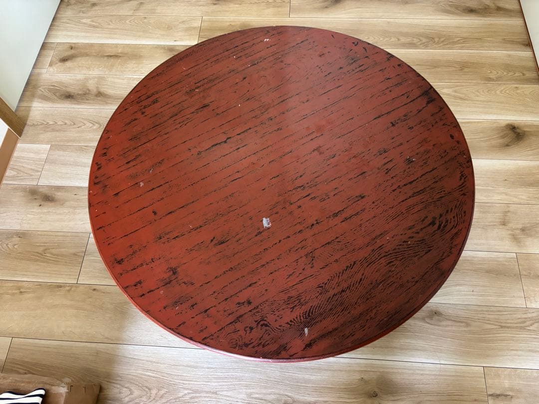 最終セール！折りたたみ式ちゃぶ台 90cm 一点物