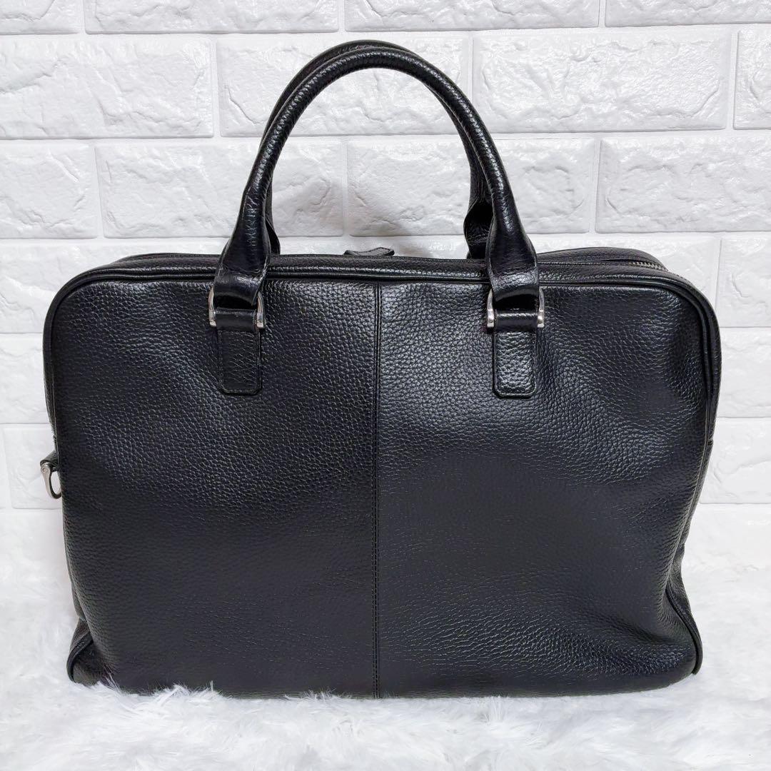 BARNEYS NEWYORK レザー 2way ショルダー A4 通勤 仕事
