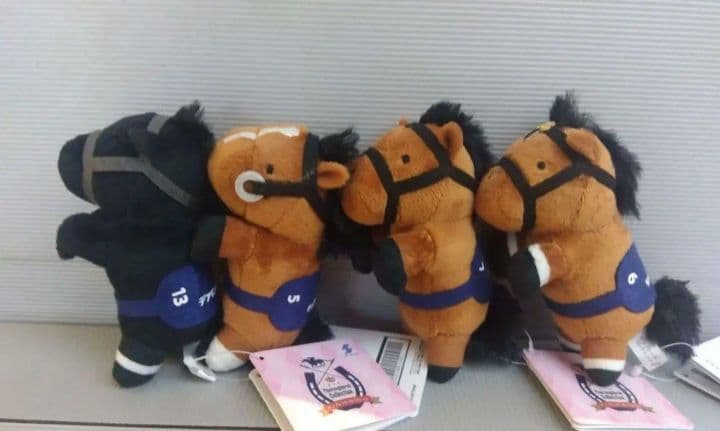 サラブレッドコレクション ちょこがけマスコット 4点セット ラウンドワン限定 ④