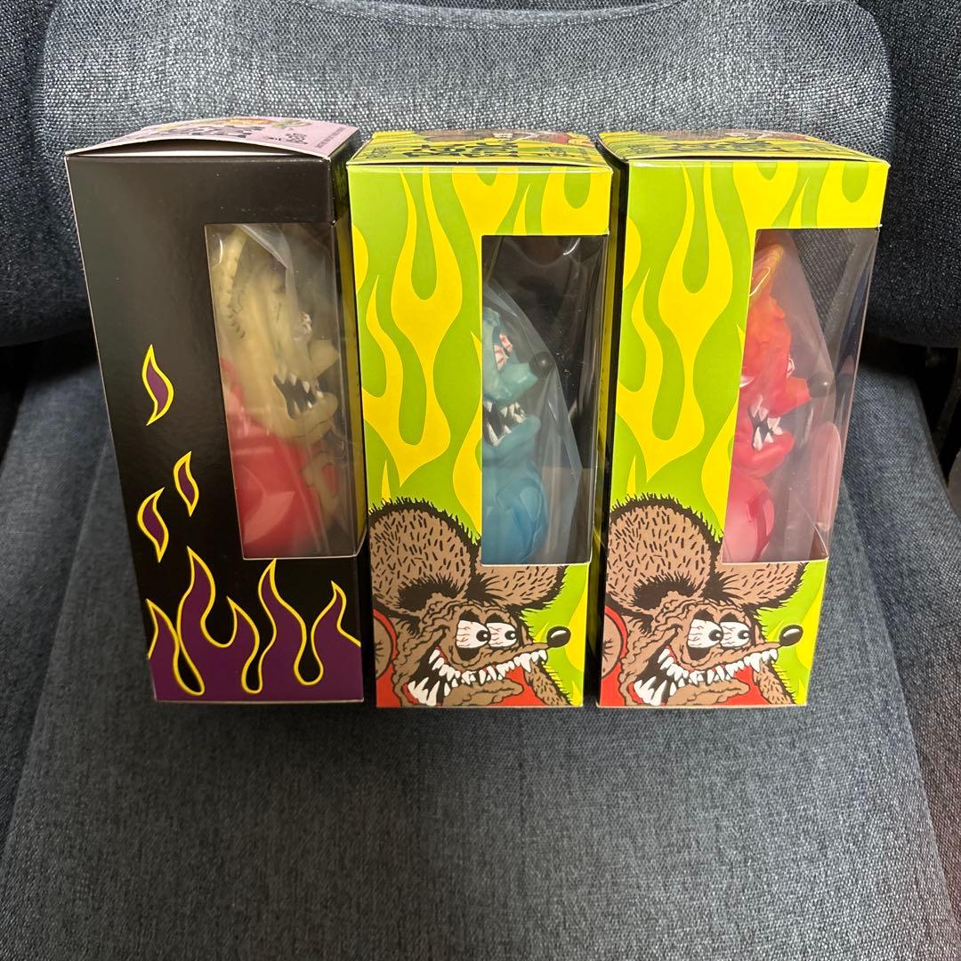 Rat Fink ラットフィンク フィギュア 3体セット
