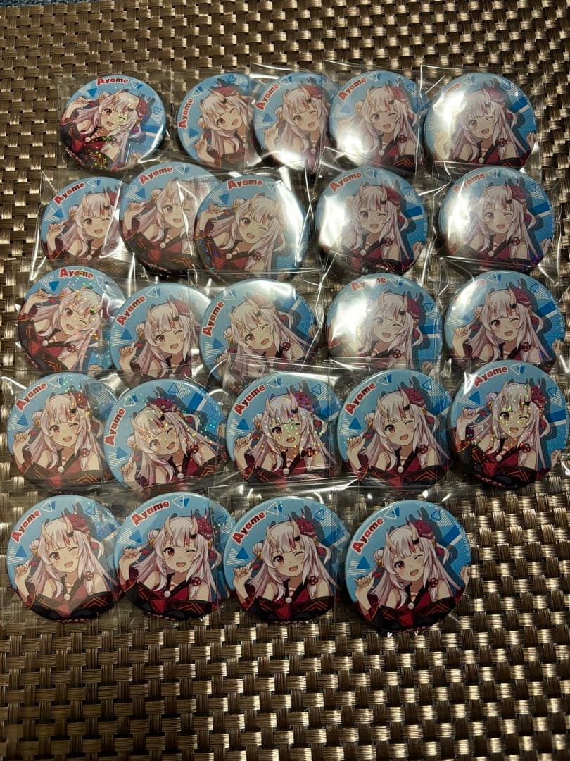ホロライブ 百鬼あやめ フェスティバル 缶バッジ