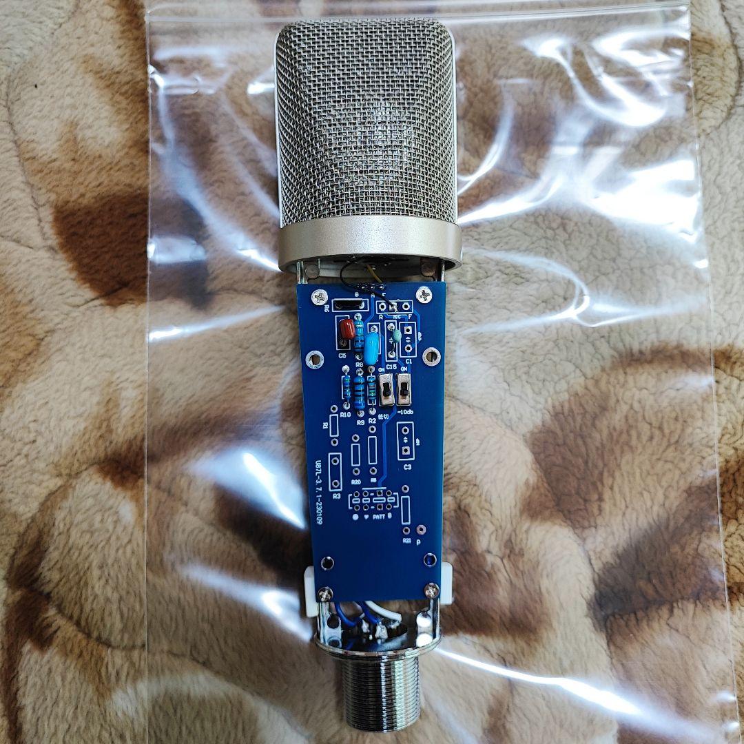 式 新品 自作 コンデンサーマイク Neumann U87 クローン