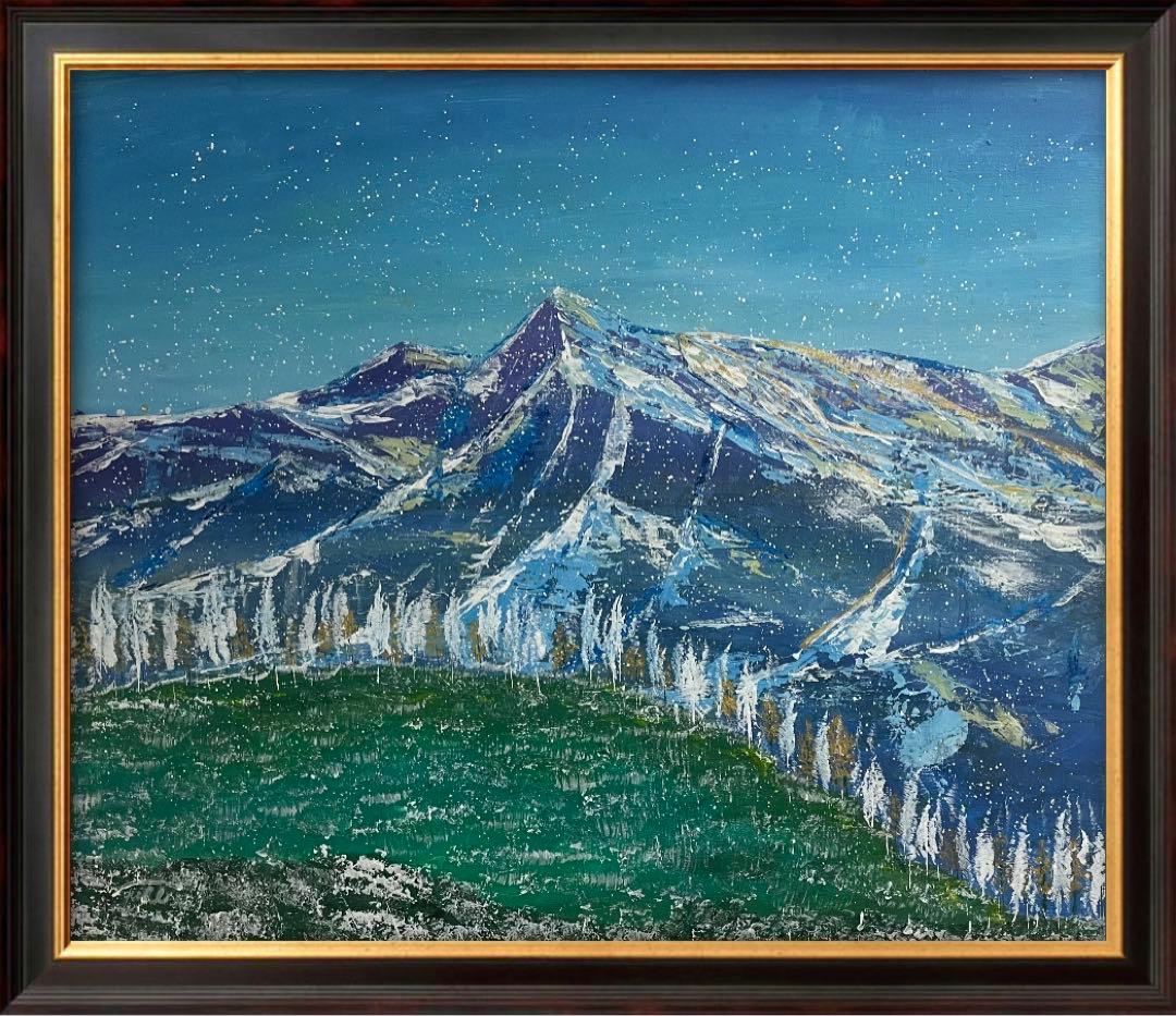 “.1 o'clock“ F20号　原画　現代アート　絵画