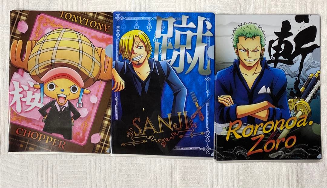 ワンピース　クリアファイル110枚