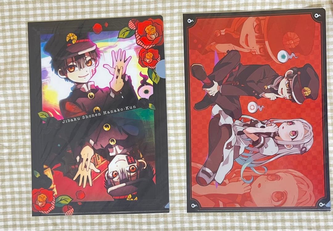 地縛少年花子くん 下敷き クリアファイル 12点