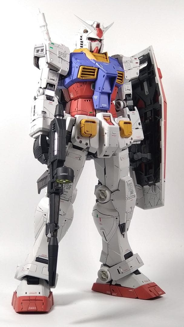 いいね不要　1/60 RX-78-2 ガンダム フルメカニクス PGU カスタム