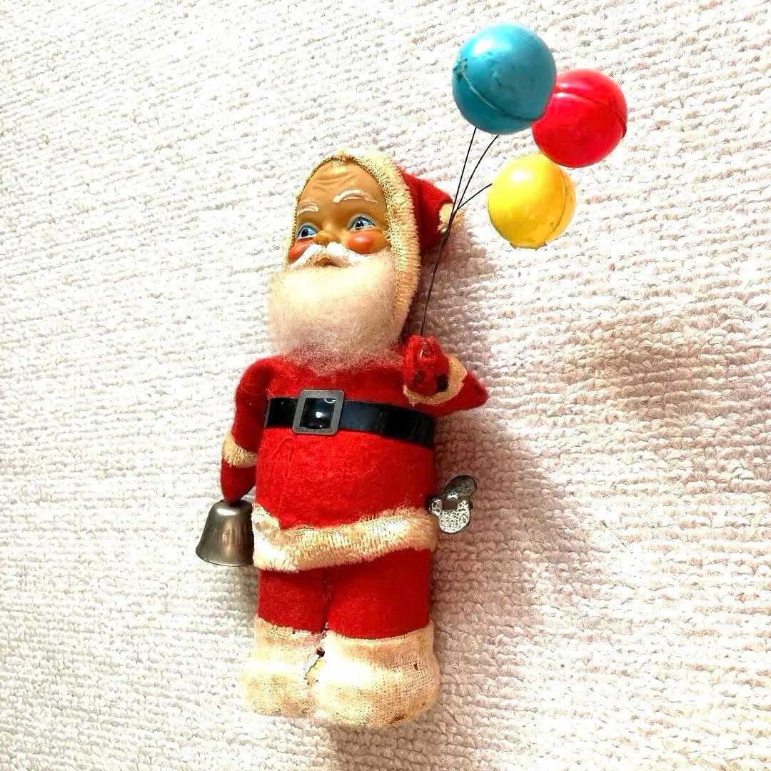 ★超レア★ ヴィンテージ　ブリキのバルーンサンタ　オリジナル箱付き　日本製