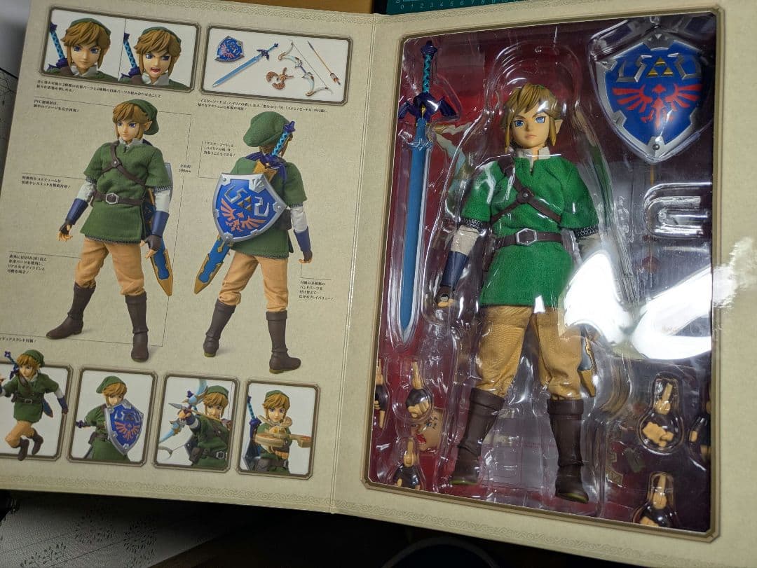RAH ゼルダの伝説 スカイウォードソード リンク フィギュア　※注意点あり