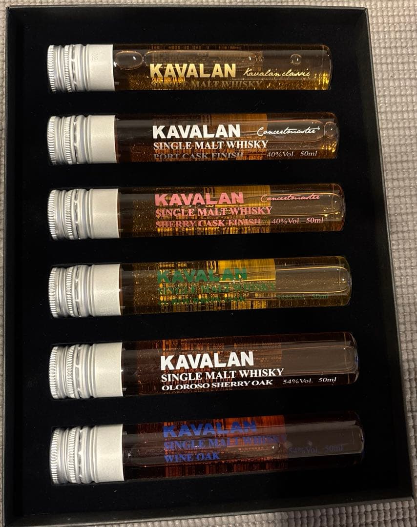KAVALAN シングルモルトウイスキー 6本セット