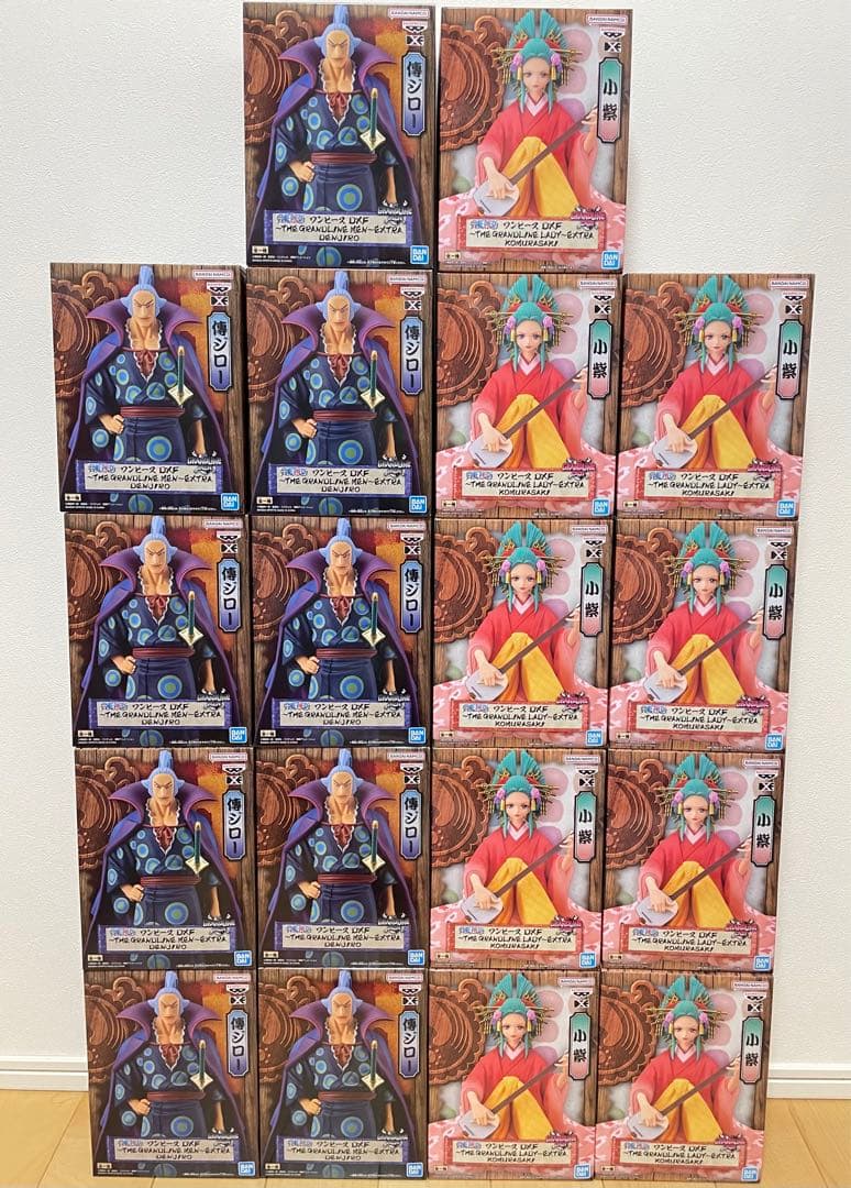 ワンピース フィギュア まとめ売りDXF EXTRA 菊之丞 モモの助 傳ジロー