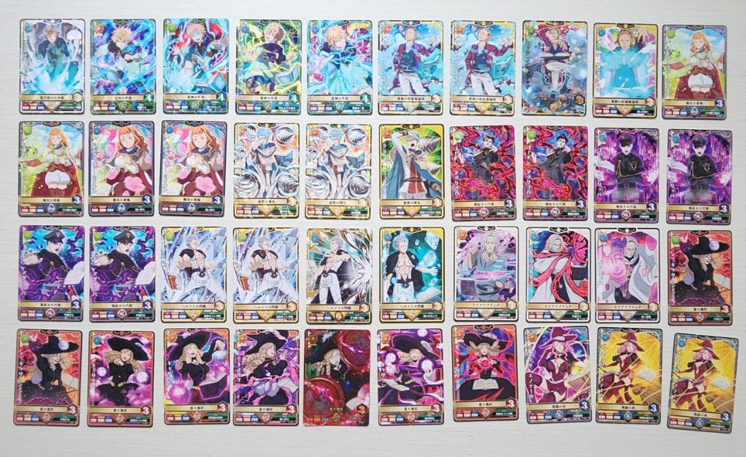 ブラッククローバー　カード　まとめ売り　約100枚