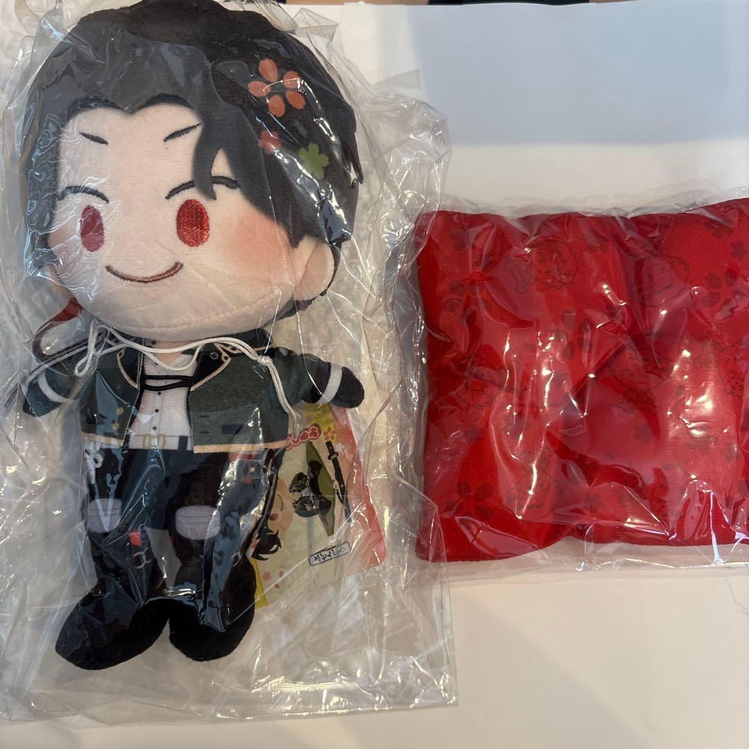 わんぱく！ 刀剣乱舞 とうらぶ ぬいぐるみ 豊前江　座布団風クッション