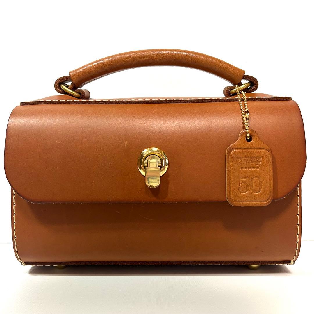 美品✨ヘルツ フィットバッグ 50周年記念CT-2303 オールレザー 2way