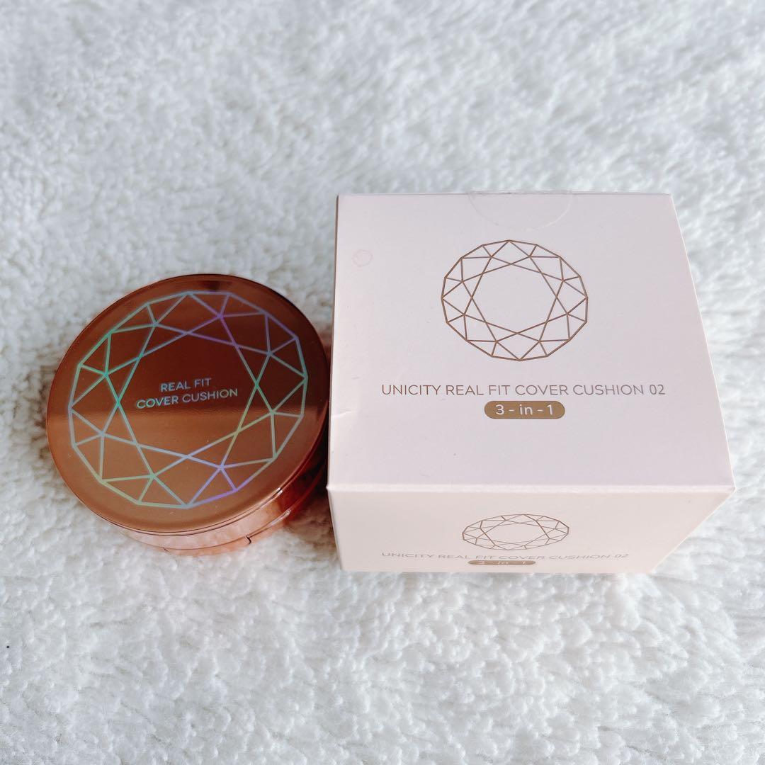 【未使用】 ユニシティ　クッションファンデーション02 （リフィルなし）