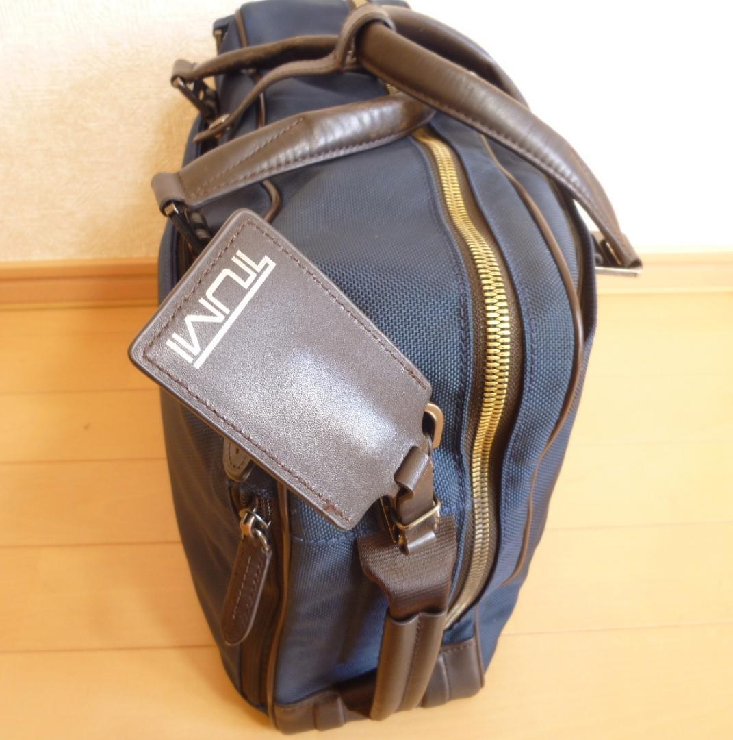 TUMI ネイビー 2way　ビジネスバッグ