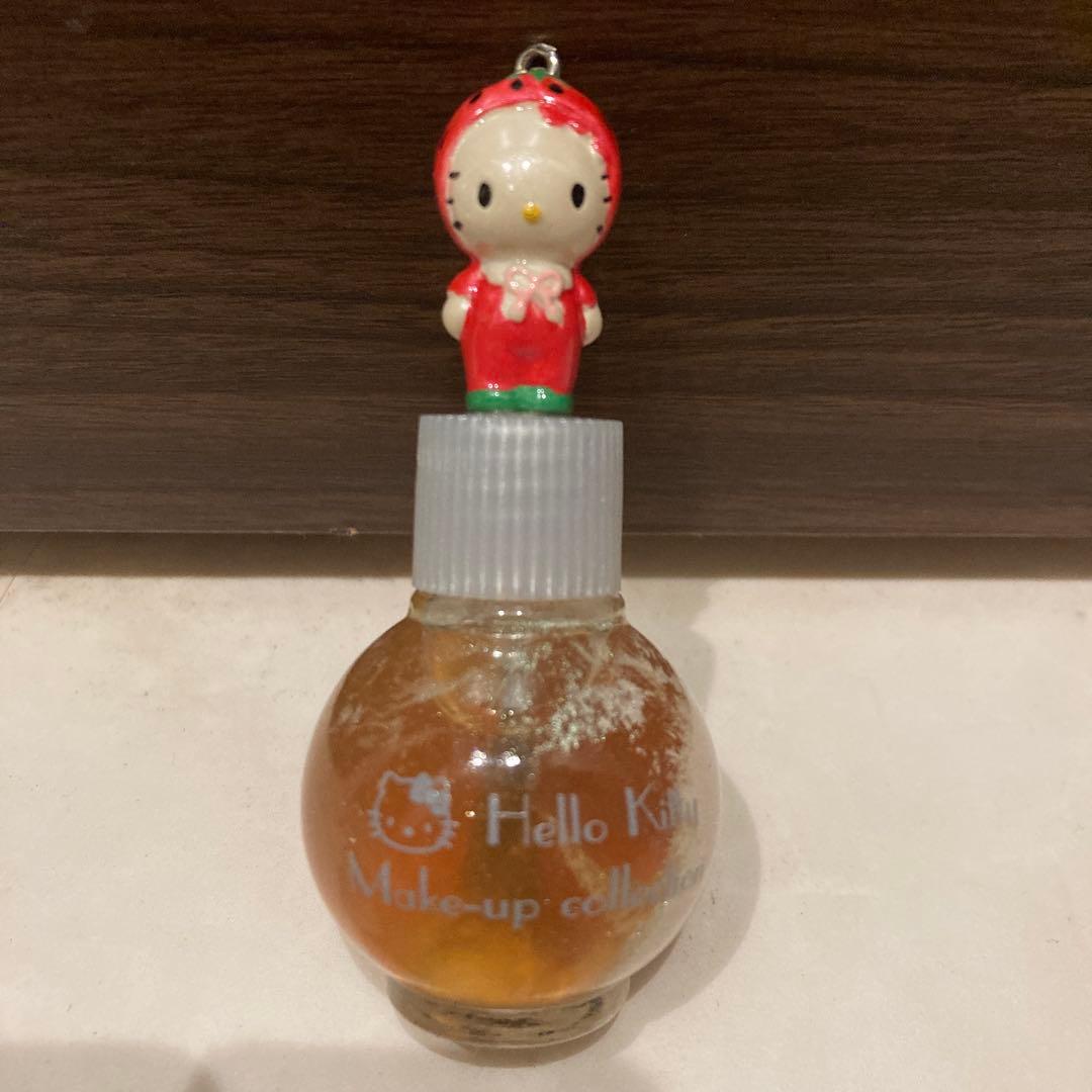 レトロ《2002年 ハローキティ ネイルカラー》当時物コスメ☆マニキュアホワイト