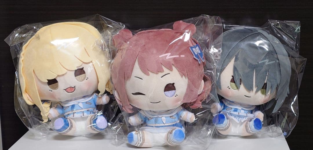 【新品】学園アイドルマスター　もちどる3体セット 花海咲季　藤田ことね　月村手毬