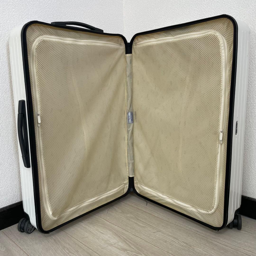 【廃盤希少】RIMOWA サルサエアー80L 4輪　ホワイト　820.70