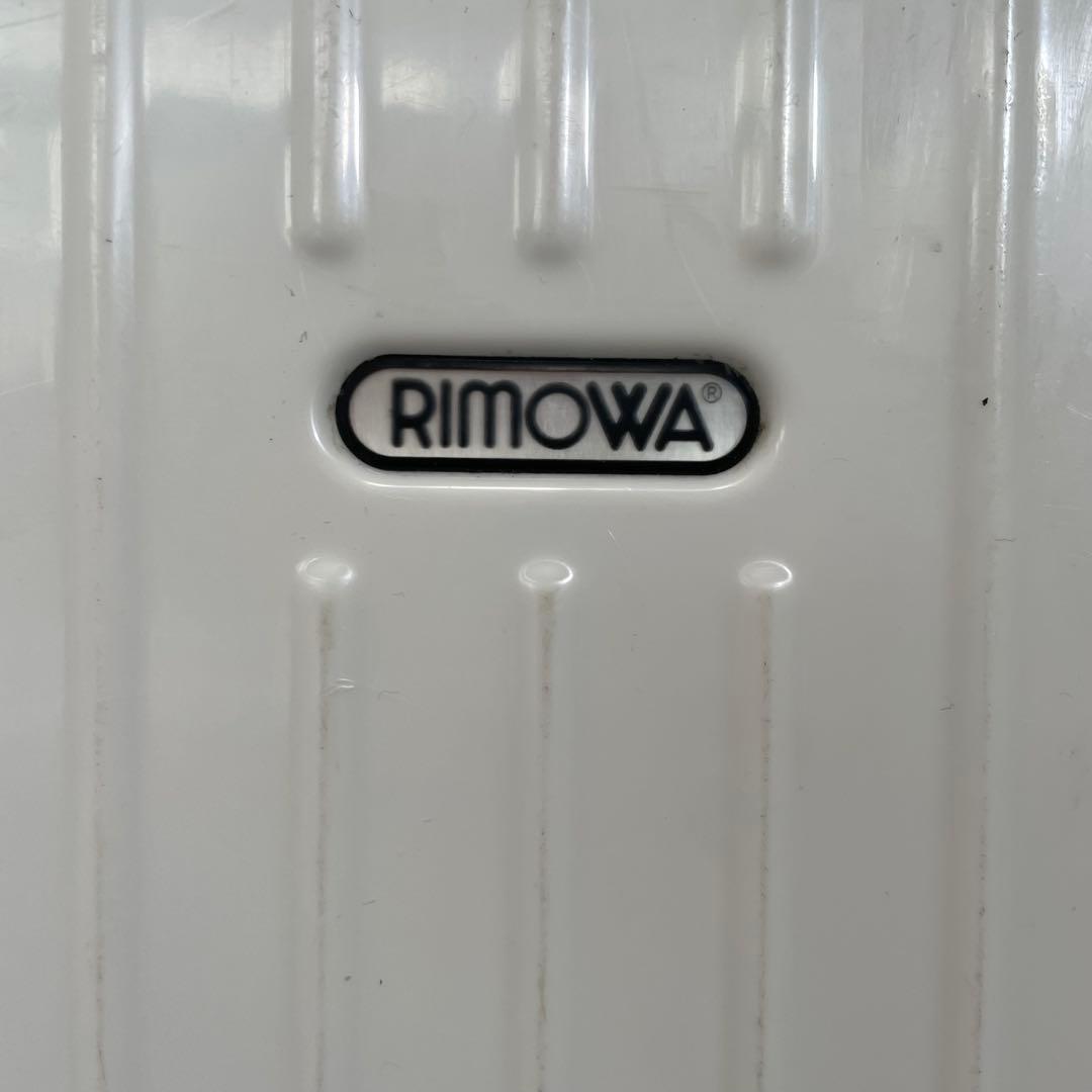 【廃盤希少】RIMOWA サルサエアー80L 4輪　ホワイト　820.70