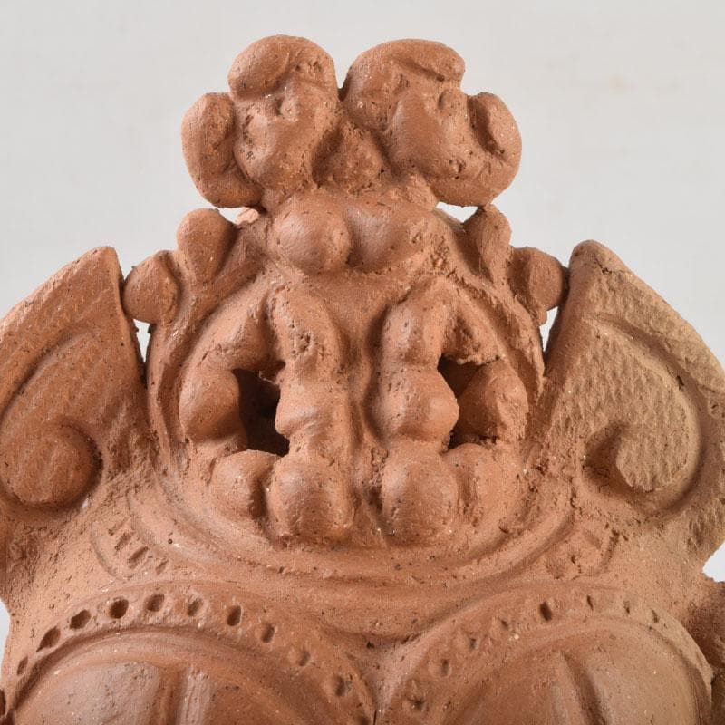 九ちゃん　縄文土偶形　招き猫　置物　V　9063