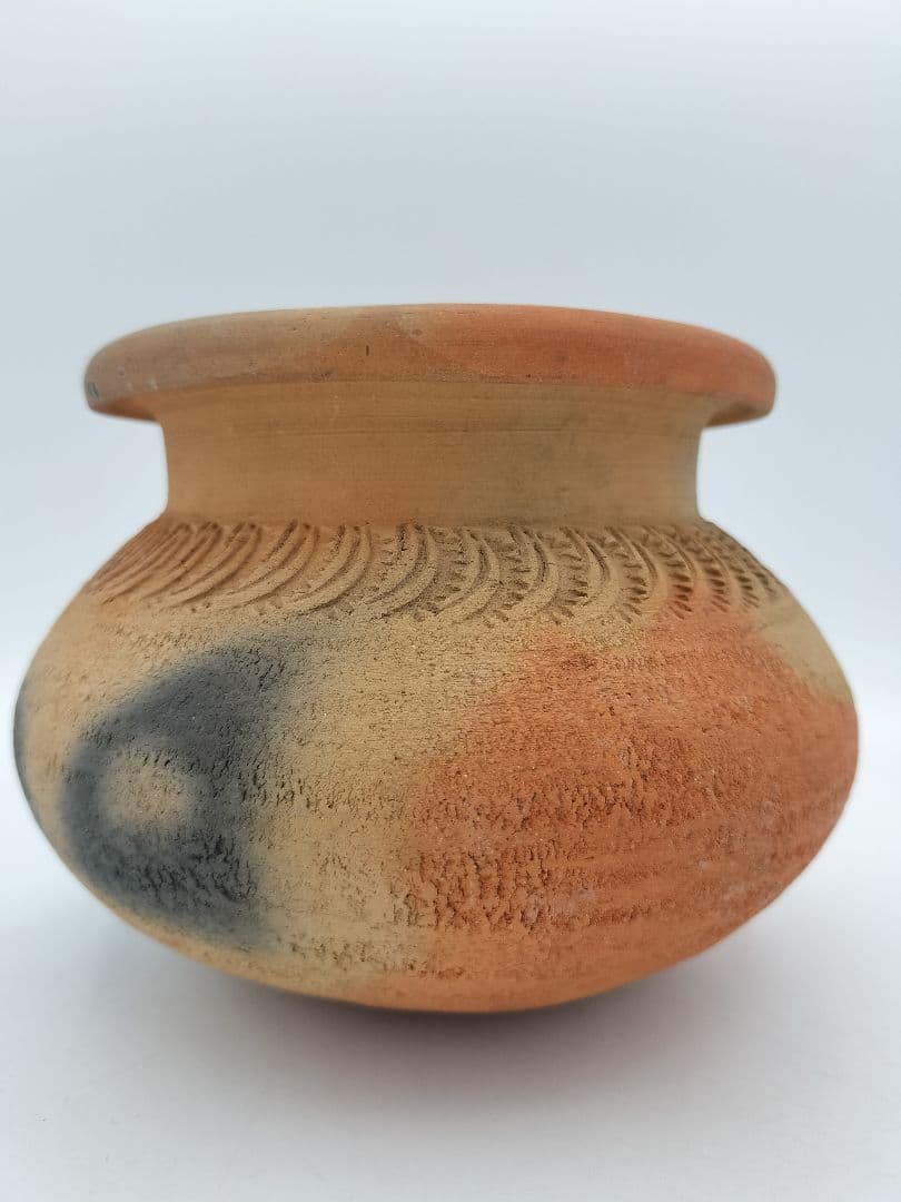 b987　建水 ハンネラ写 山崎宗元 木箱 茶道具　古物