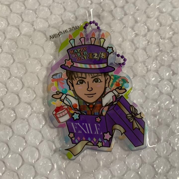EXILE TAKAHIRO クリアチャーム 背景あり バースデー BD レア