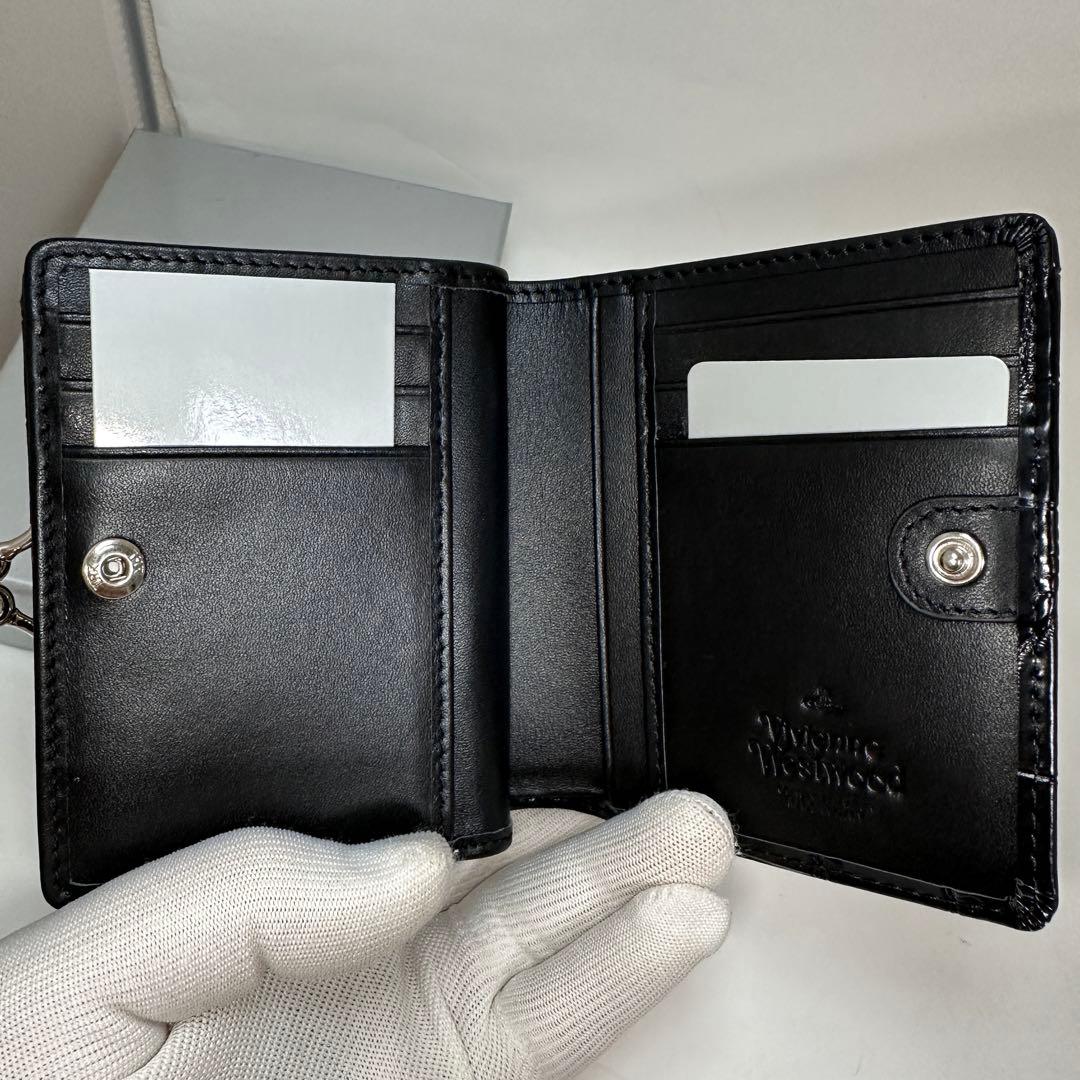 【希少！新品】Vivienne Westwood 二つ折り財布 がま口