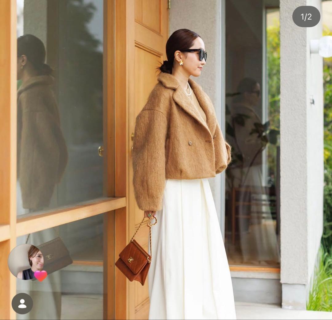 bluelea シャギーコート