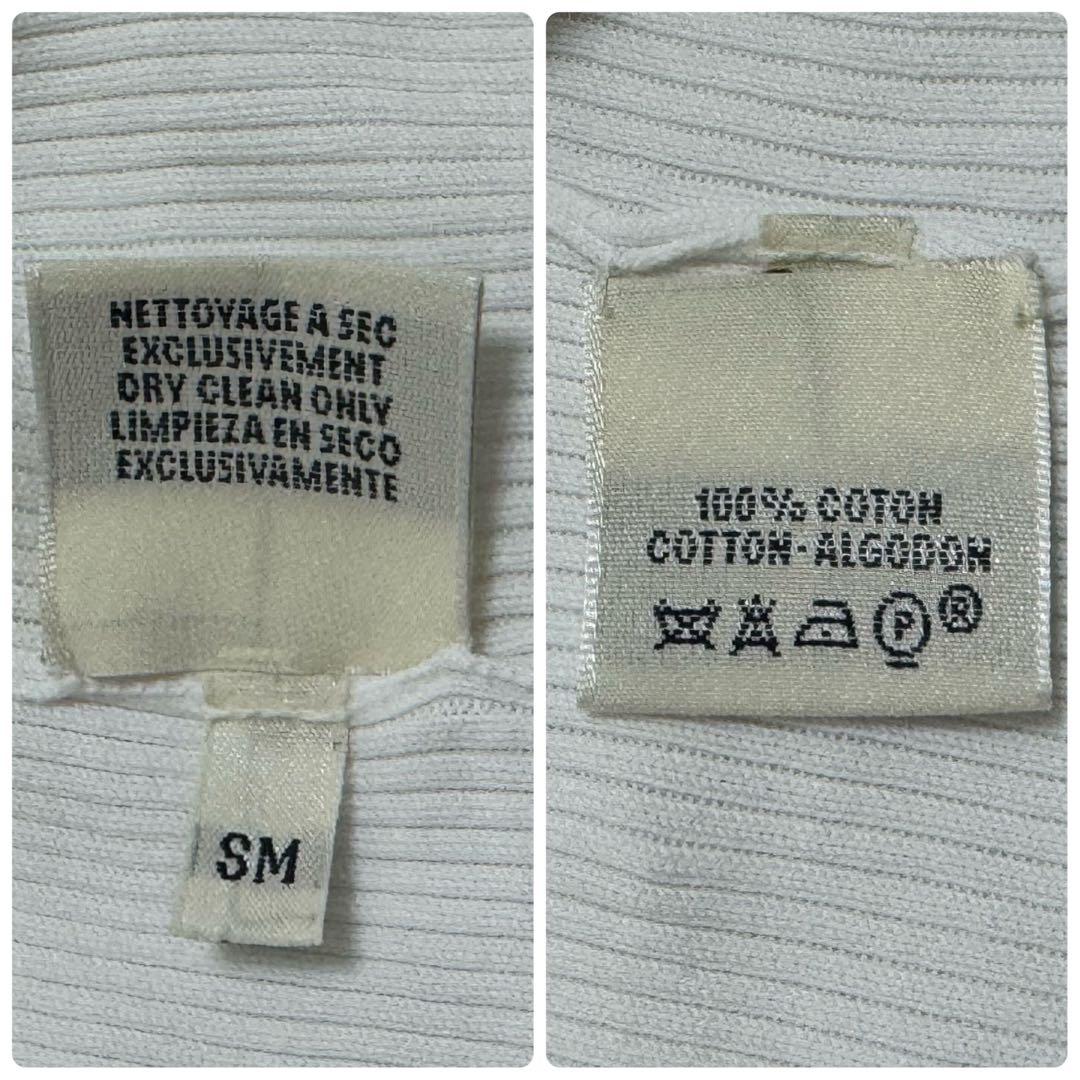 HERMES エルメス タンクトップ ノースリーブ レディース アイボリー SM