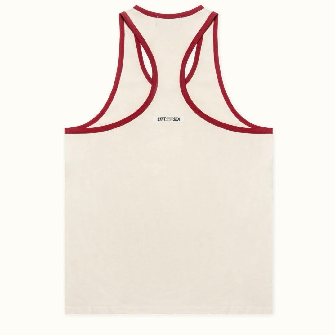 LÝFT × WIND AND SEAGRAPHIC TANKTOP - RED