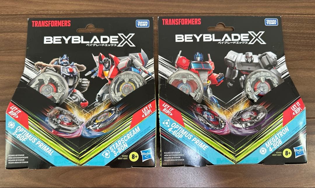 ハズブロ版 ベイブレードX トランスフォーマーコラボ