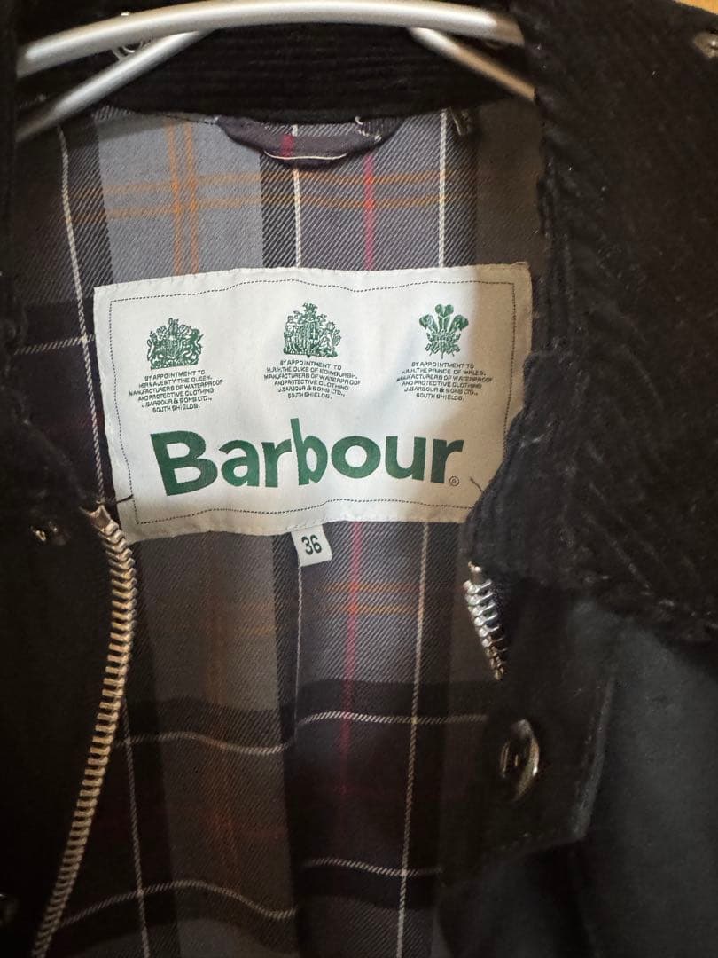 Barbour トランスポート ブラック　サイズ36