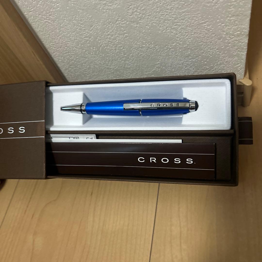 クロス ジェルボールペン エッジ AT0555-3 ニトロブルー〈x1〉