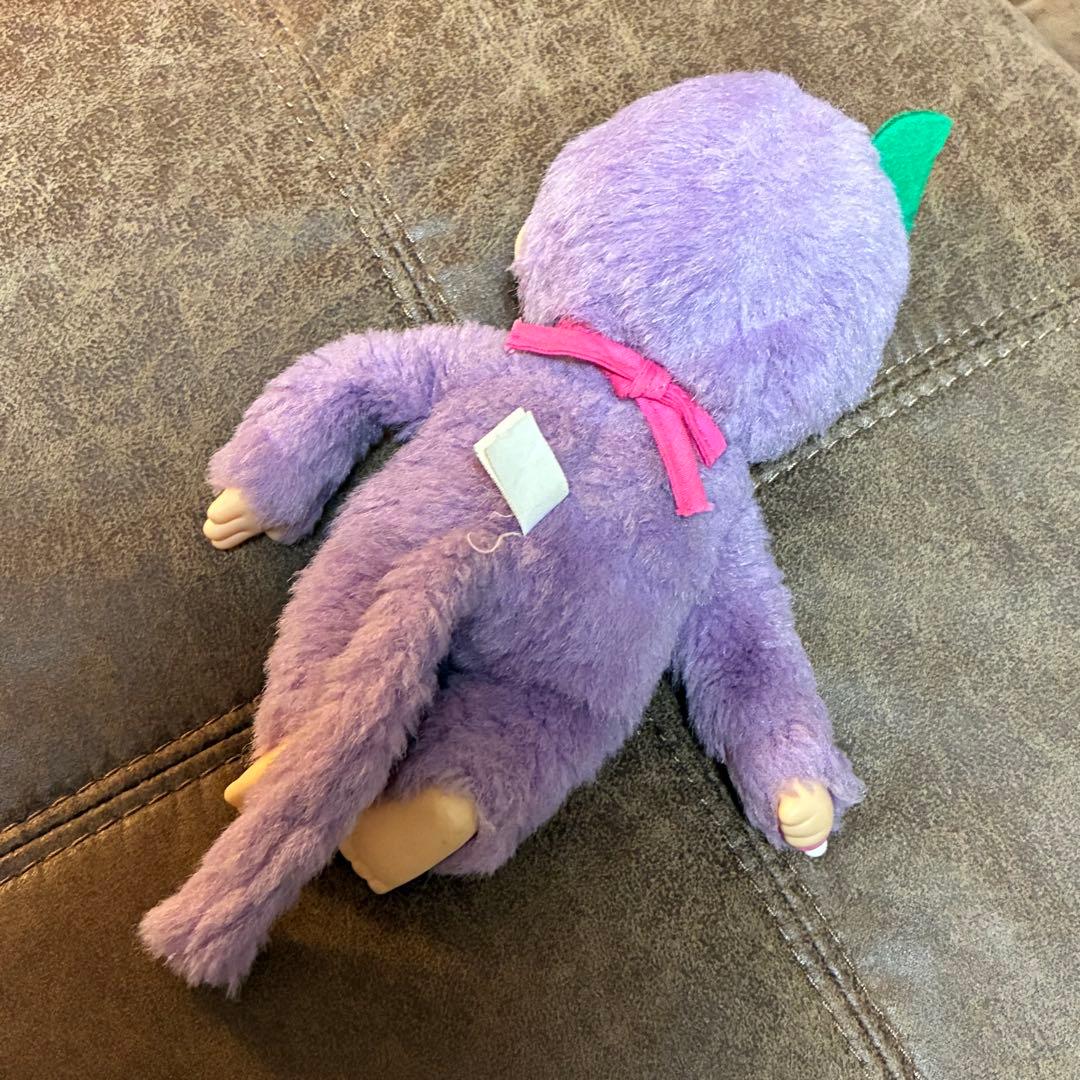モンチッチ ぬいぐるみ 紫　むらさきいも　鹿児島　紫芋