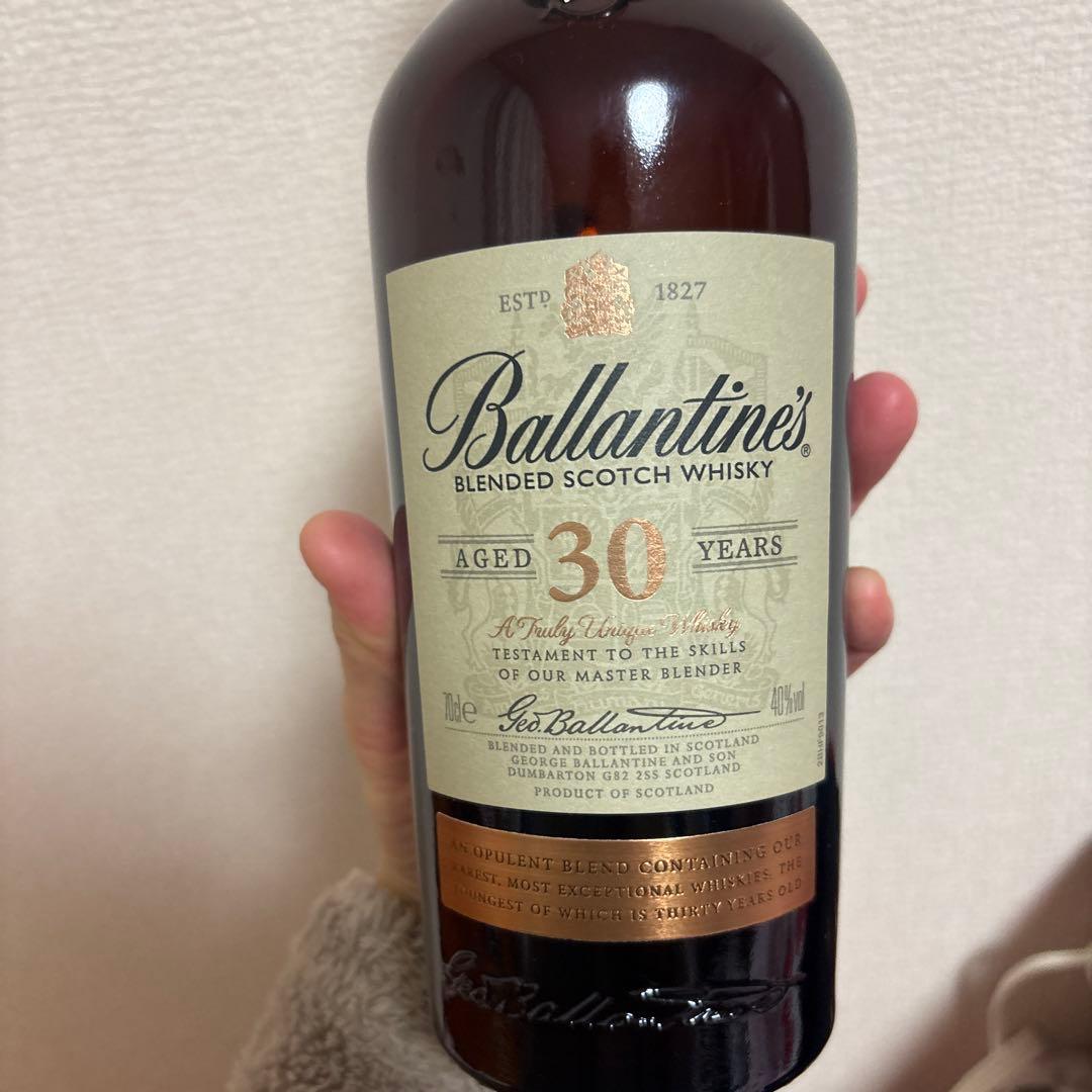 Ballantine's 30 Years Aged ウイスキー空箱