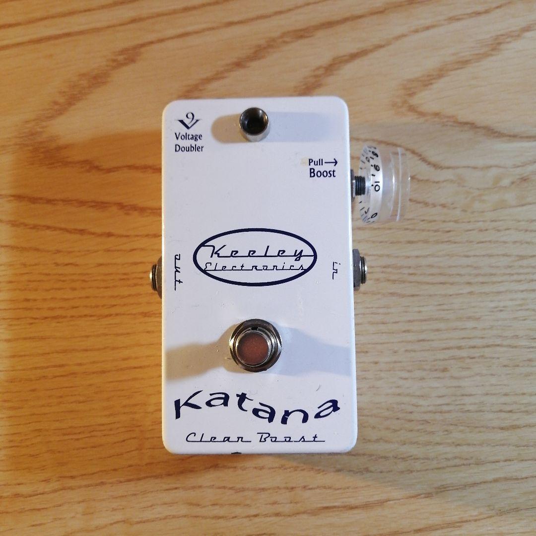 Keeley Katana Clean Boost 初期型